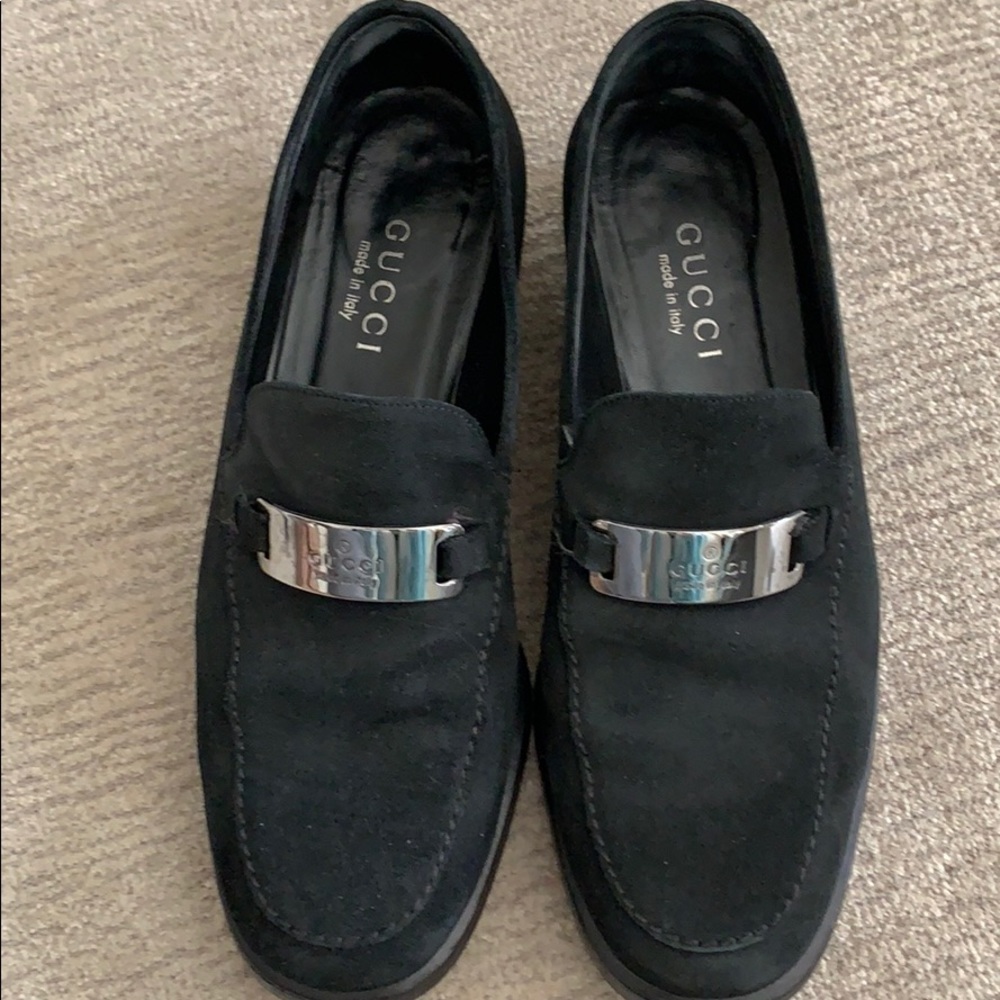 Gucci Suede Loafers
